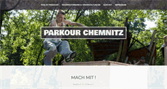 Desktop Screenshot of parkour-chemnitz.de